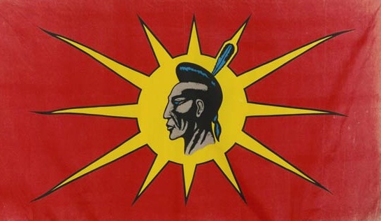 mohawk indians flag