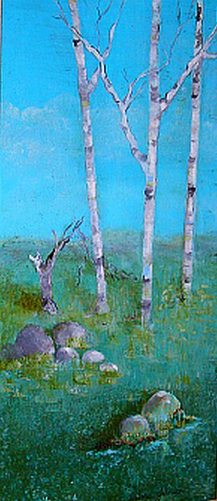 paintings of trees. of Trees/Oil Painting